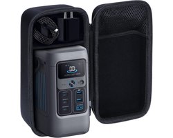 Draagbare Hard Case voor Anker SOLIX C200 DC Power Bank - Bescherming, Opbergruimte en Mobiliteit