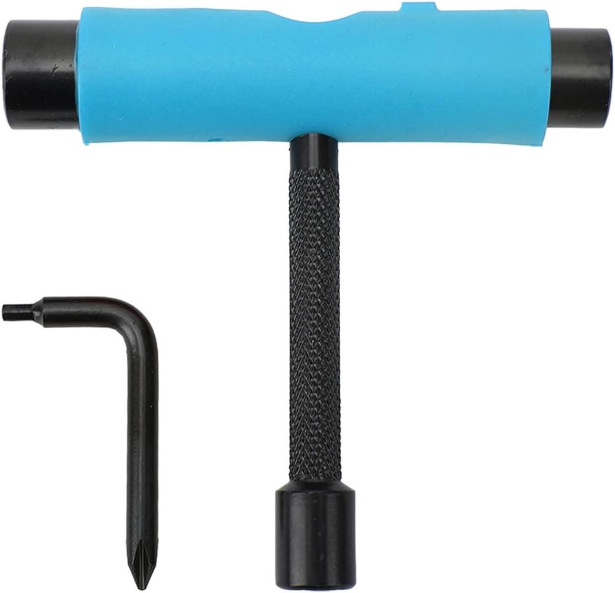 Skateboard T Tool voor Onderhoud en Reparatie Multifunctionele Sleutel voor Skateboards Longboards en Roller Skates
