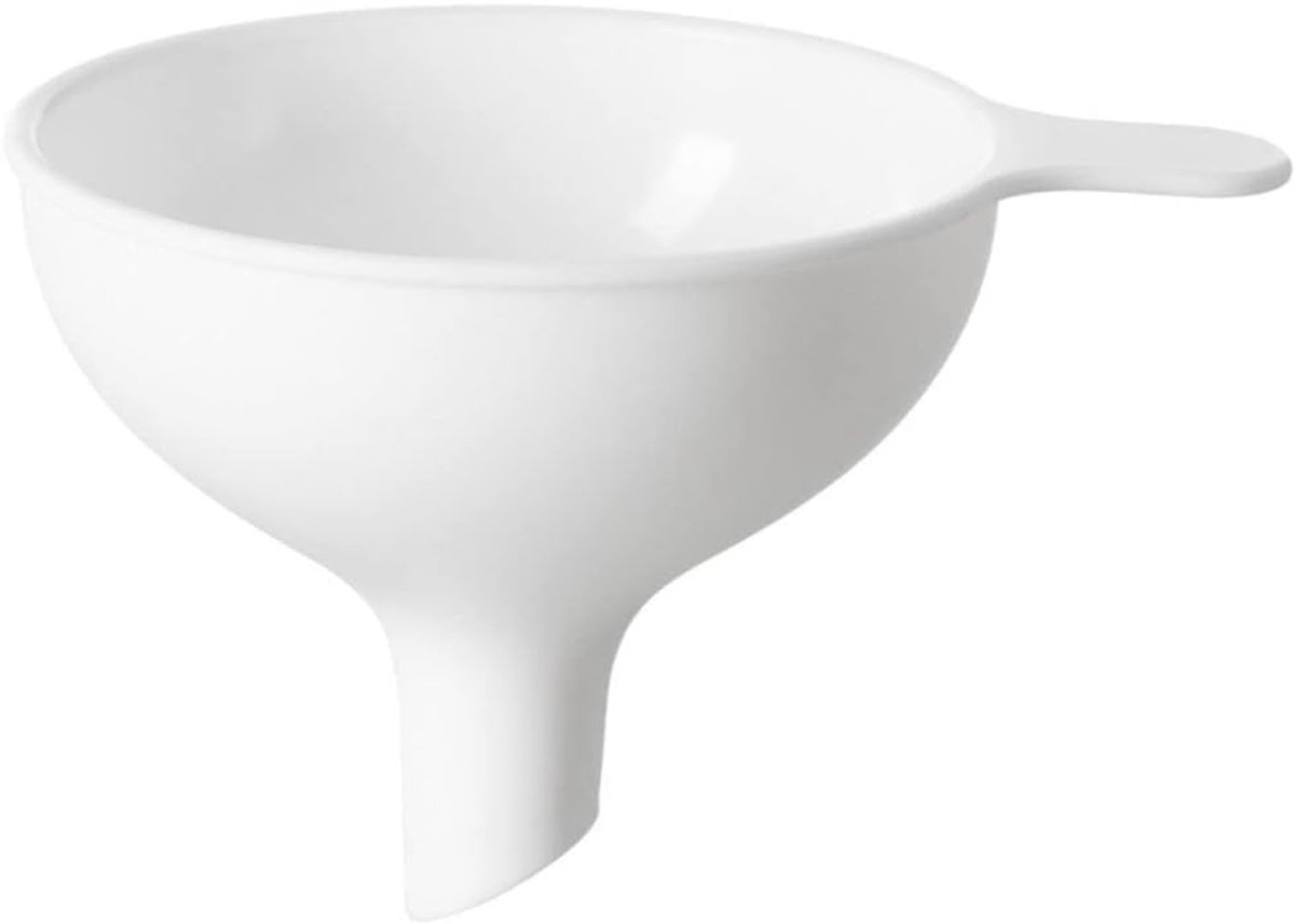 Set plastic trechters - Ronde keukentrechters - Geschikt voor flessen - potten en containers - Keukenoliedispensertrechter - Afmetingen 9.7 x 6.8 cm