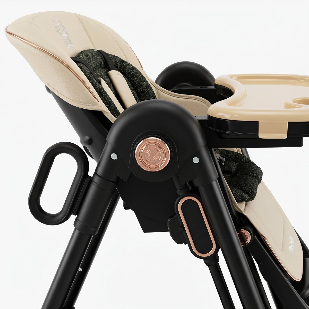 Twinky® Kinderstoel EXPLORE – 4-in-1 Kinderstoeltje Set met Schommel en Ligfunctie – Inklapbare Eetstoel & Baby Wagentje en Babystoel Voor Aan Tafel – Kinderzetel, Peuterstoeltje en Meegroeistoel in 1 — afbeelding 5