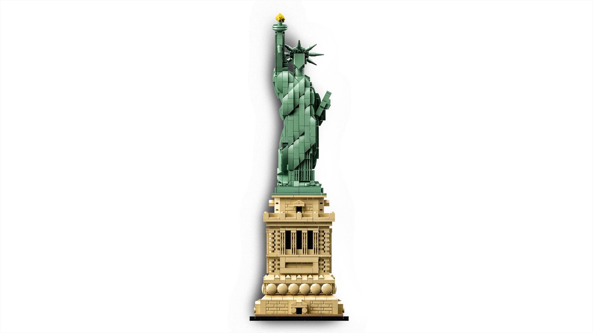 LEGO 21042 Architecture Vrijheidsbeeld Model Bouwset, New York Display en Verzamelmodel voor Volwassenen — afbeelding 11