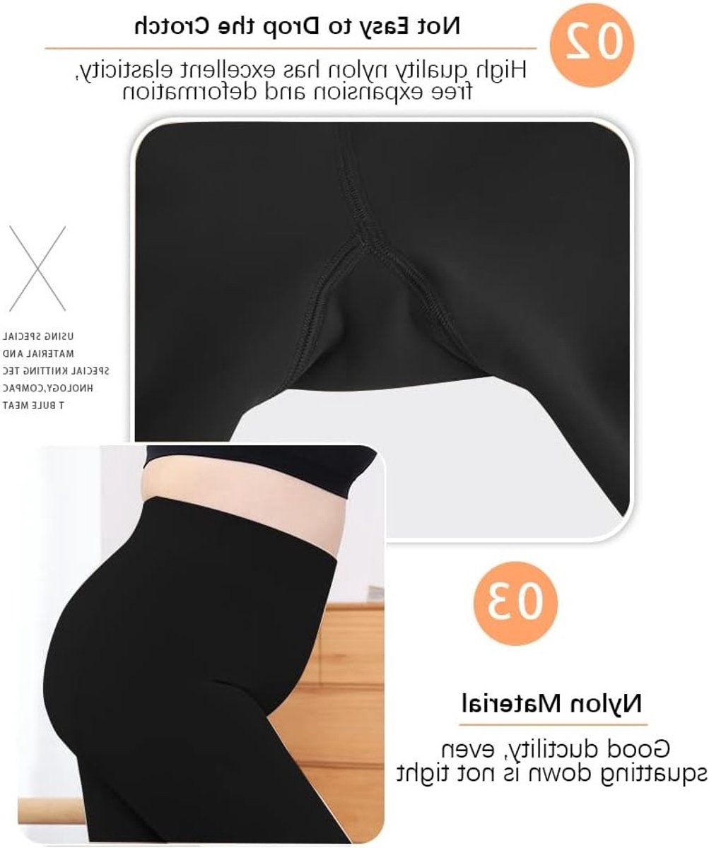 Warme Fleece Voering Panty Kousen voor Dames in Plus Size, Hoge Taille en Tummy Control, Ideaal voor de Winter met Extra Dikke Volledige Voeten