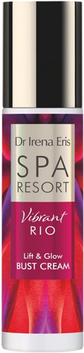 Dr Irena Eris Spa Resort Vibrant Rio Lift & Glow Bust Cream 100 ml - Verstevigende En Liftende Bust Crème Met Caffeine Complex - Hydraterende Body Care Voor Borst En Decolleté - Stralende Glow En Verbeterde Elasticiteit Met Luxe Spa-Formule