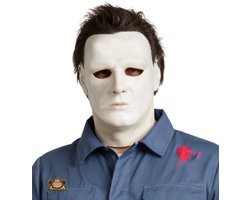 Movie Style Horror Mask with Hair