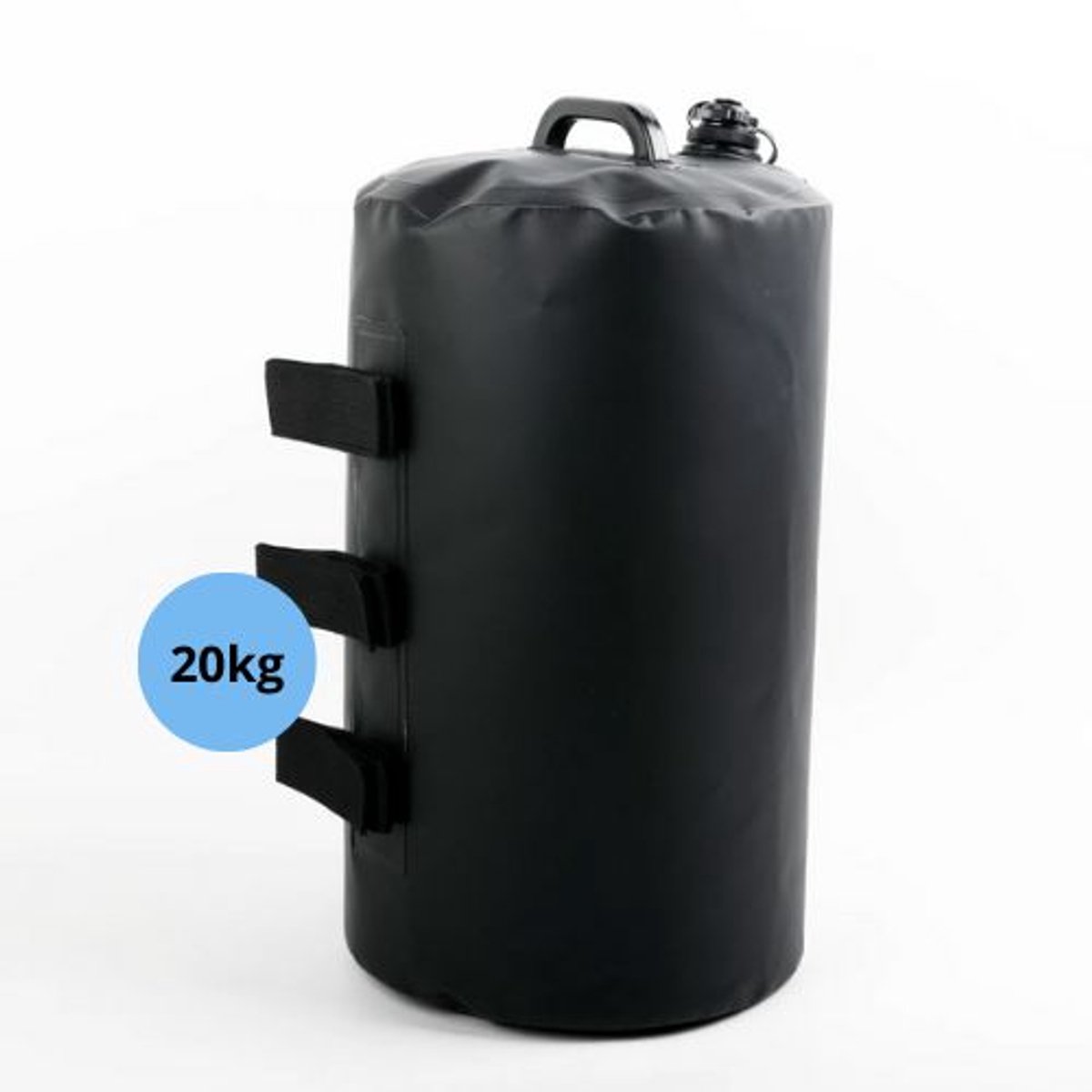Watergewicht - 1 stuk - 20 kg vulbaar & herbruikbaar - Hoogwaardig, scheur- en slijtbestendig PVC - Ongevuld