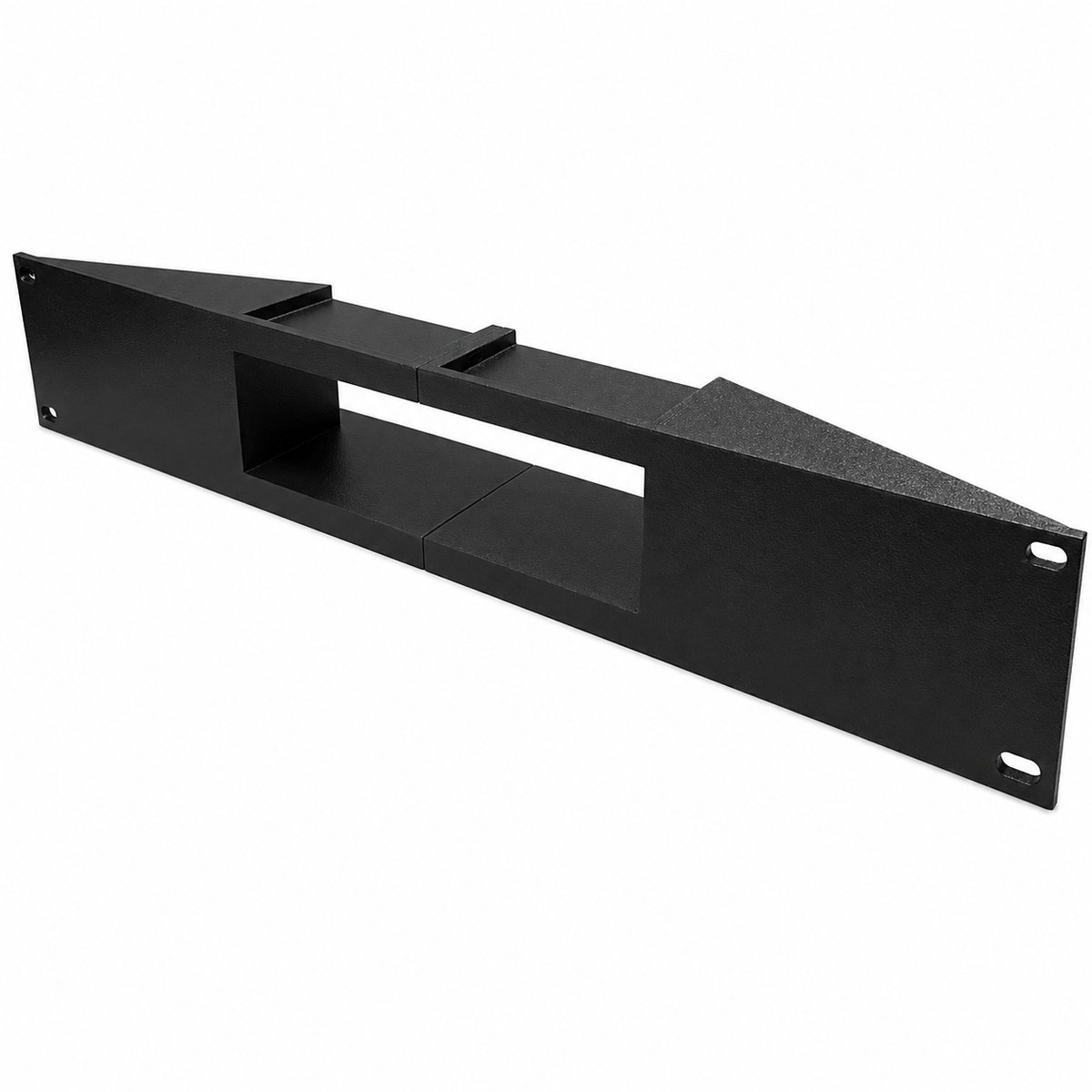 19 Inch Rack Mount Voor Minisforum MS-01 Version 2 - Mini PC Server Beugel - HomeLab Rackmount - NAS Firewall Server Houder - Netwerkkast Accessoire - 1,66U Rack Oplossing - Zwart