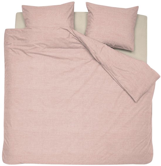 Cinderella Lyn 2-persoons dekbedovertrekset 200x200cm katoen roze + 2 kussenslopen 60x70 van Cinderella — afbeelding 2