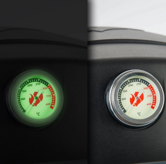 Landmann Pantera 1.0 Barbecue - Gasbarbecue - Mobiel - Gietijzeren Grillrooster - Elektrische Ontsteking - Zwart - Tafelmodel - Compact van Landmann — afbeelding 5