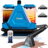 BOLLIT 1250W Turbo Tapijtreiniger – Vlekkenreiniger met 60°C Heetwaterfunctie & Turbo Mode – Bank Reiniger Machine – Zetelreiniger – Meubelreiniger – Matrasreiniger – Reinigingsmachine voor Tapijt, Auto & Bank