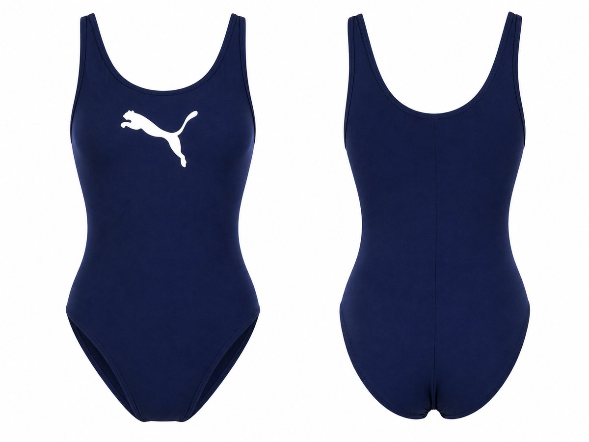 Puma swimsuit women Marineblauw