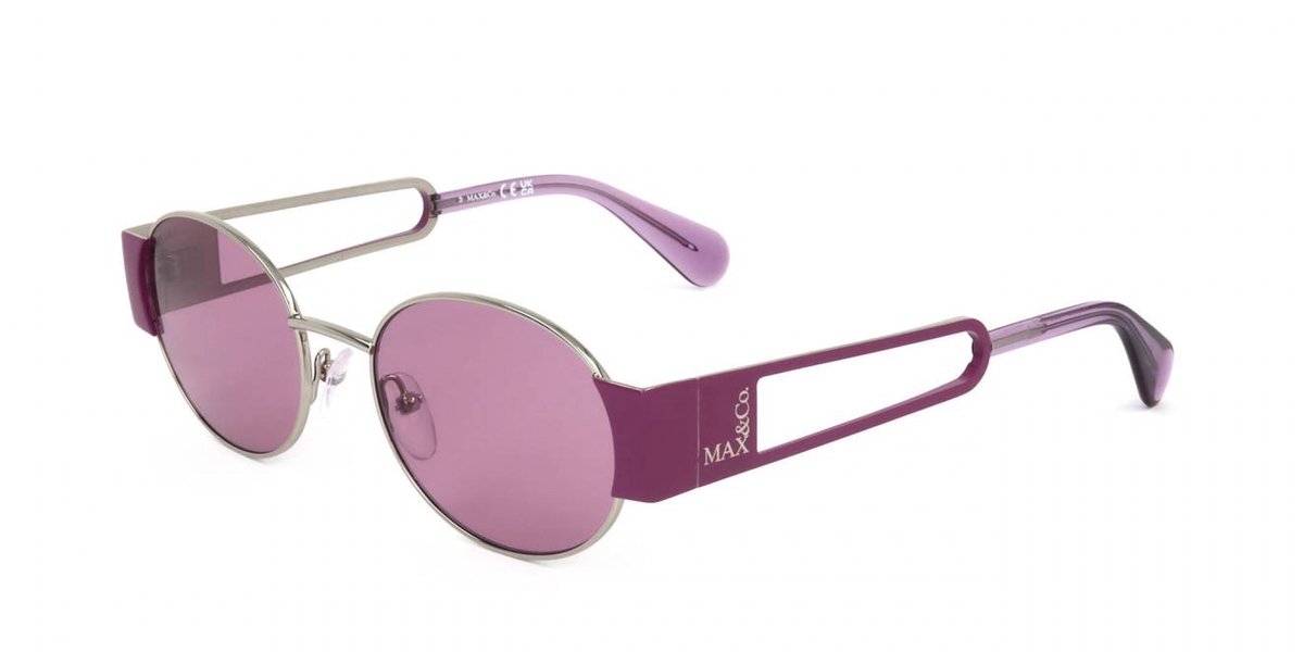 Max&co. MO0071 Shiny light ruthenium 52/19/140 WOMAN Zonnebrillen