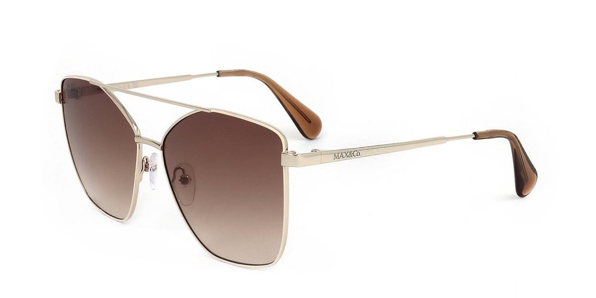 Max&co. MO0062 Gold 56/14/140 WOMAN Zonnebrillen