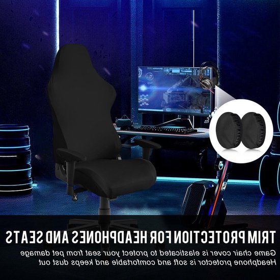 Ergonomische gamingstoel hoes voor optimale ondersteuning en comfort tijdens het gamen — afbeelding 5