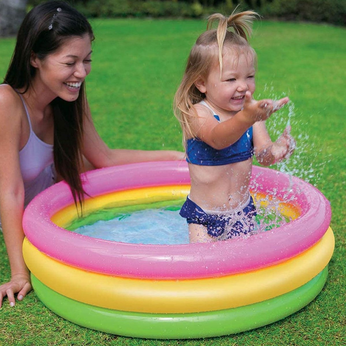 Intex Baby Opblaaszwembad Sunset Glow - Ø 86 x 25 cm — afbeelding 6