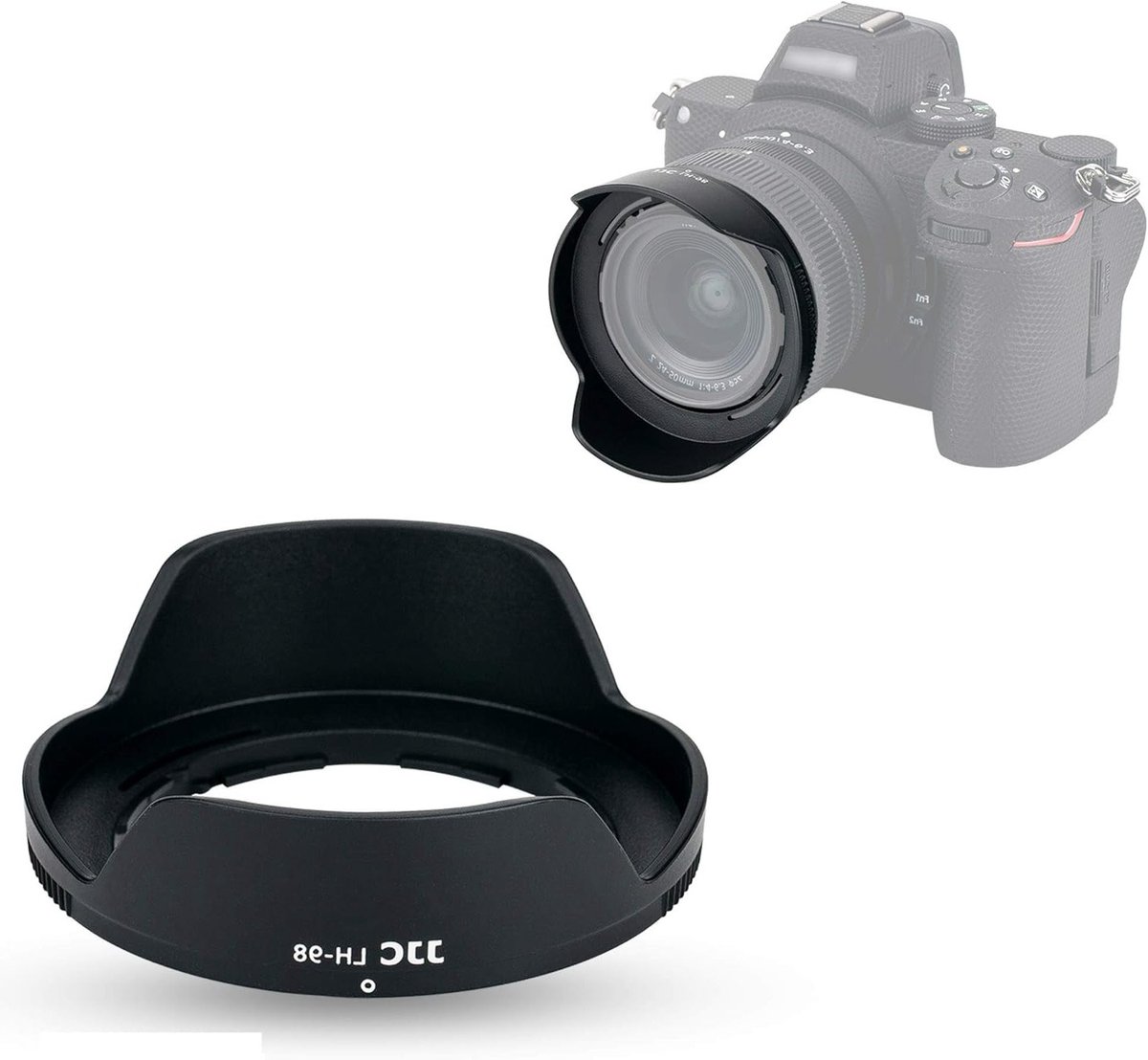 Lenskap voor Nikon NIKKOR Z 24-50mm f/4-6.3 - Bescherming, Vermindert Flare, Geschikt voor Z5, Z50, Z6, Z6 II, Z7, Z7 II DSLR Camera