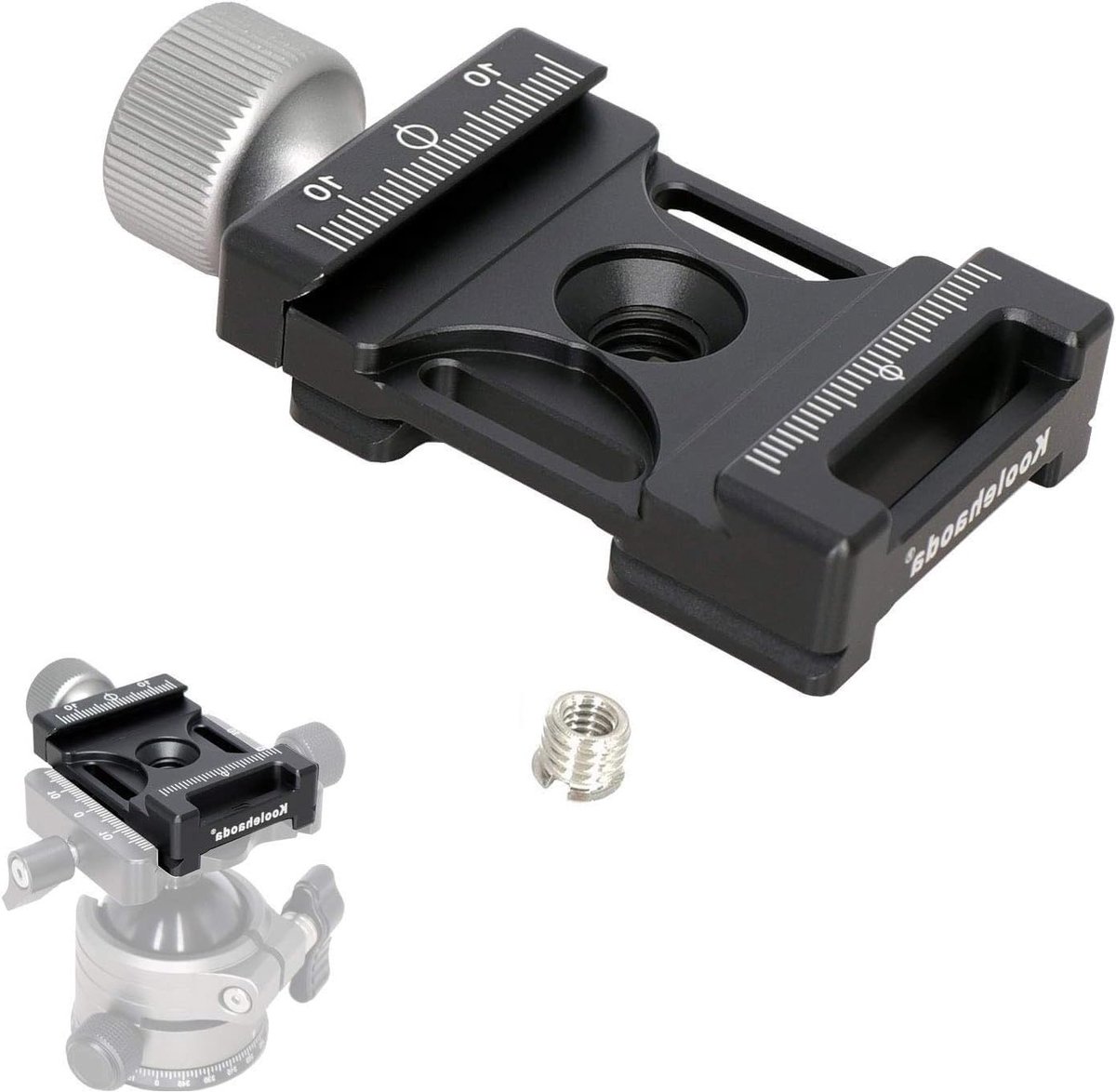Universele Quick Release Klem voor Statief en Statiefkop - Arca-Type Standaard