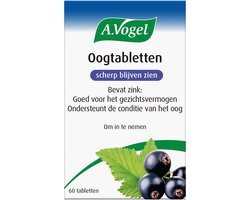 A.Vogel Oogtabletten tabletten - Helpt om scherp te blijven zien - 60 st
