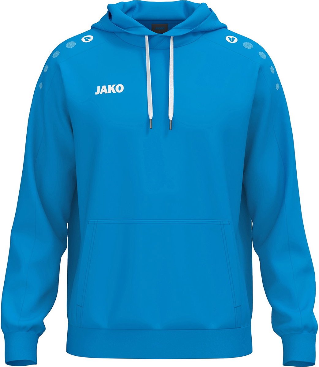 Jako One Sweater Met Kap Kinderen - Jako Blauw | Maat: 152
