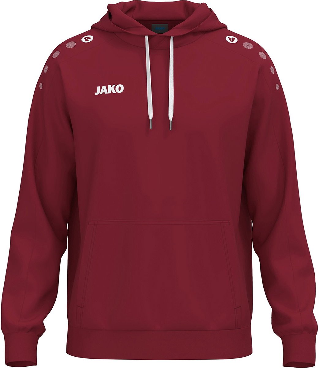 Jako One Sweater Met Kap Kinderen - Bordeaux | Maat: 116