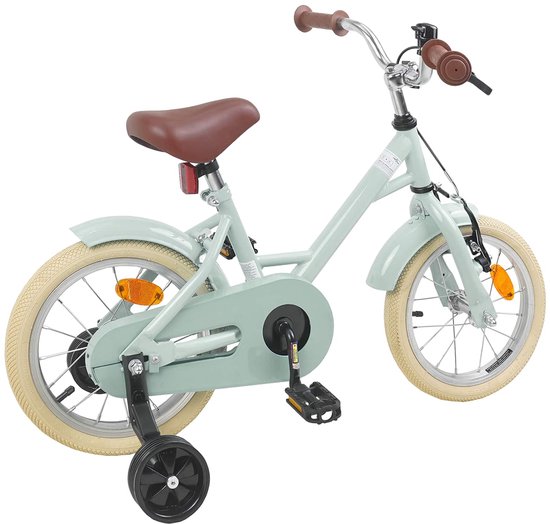 vidaXL - Kinderfiets - 14 - Inch - voor - 3-5 - jaar - oud - Lichtgroen van VidaXL — afbeelding 4