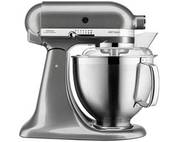 KitchenAid Artisan Serie - Staande Mixer - 300 W - Medaillon Zilver