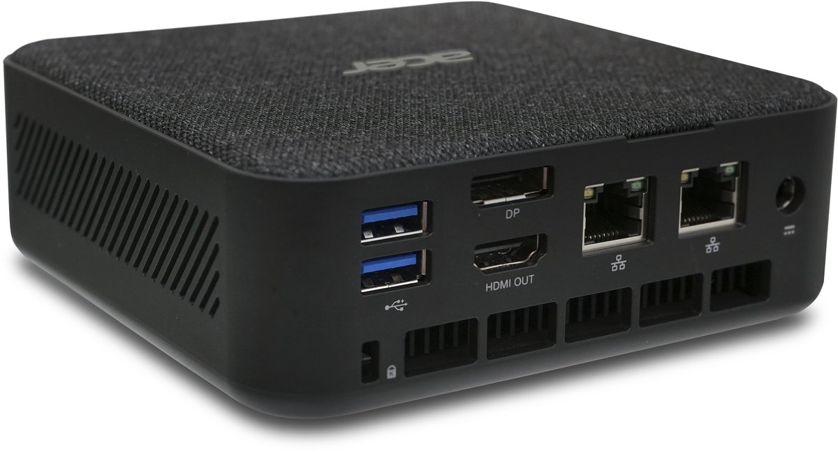 Acer Revo Box RB102 R5710 AMD Ryzen™ 5 7430U 16 GB DDR5-SDRAM 512 GB SSD Windows 11 Home Mini PC Zwart thumbnail 2