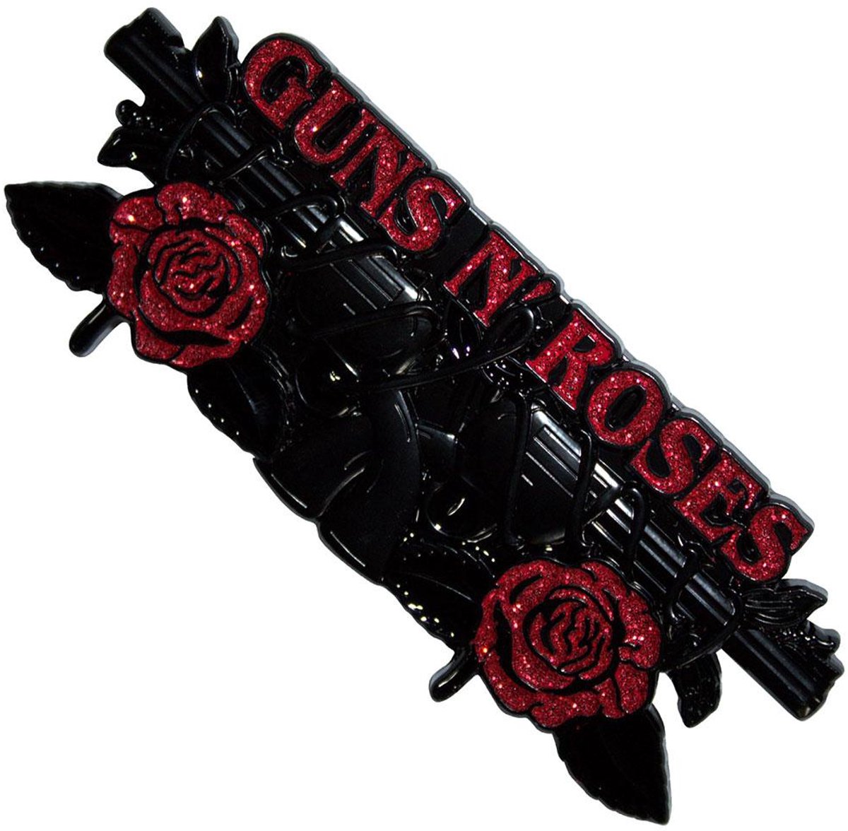 Guns N' Roses - Vintage Pistols Koelkastmagneet - Zwart/Rood