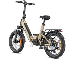 ENGWE L20 3.0 Pro Elektrische Fiets – 160 km Actieradius – 48V 15Ah Verwijderbare Batterij – 8A Snelladen (2u) – 100 Nm Koppel – Compacte Full Suspension – App Connect – Shimano 7 Versnellingen – Hydraulische Schijfremmen