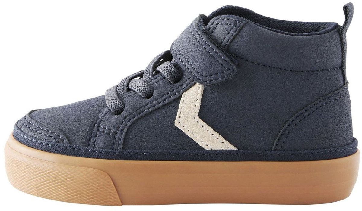 Next - Jongens - Laarzen met klittenbandsluiting, visgraatmotief en elastische veters - Blauw