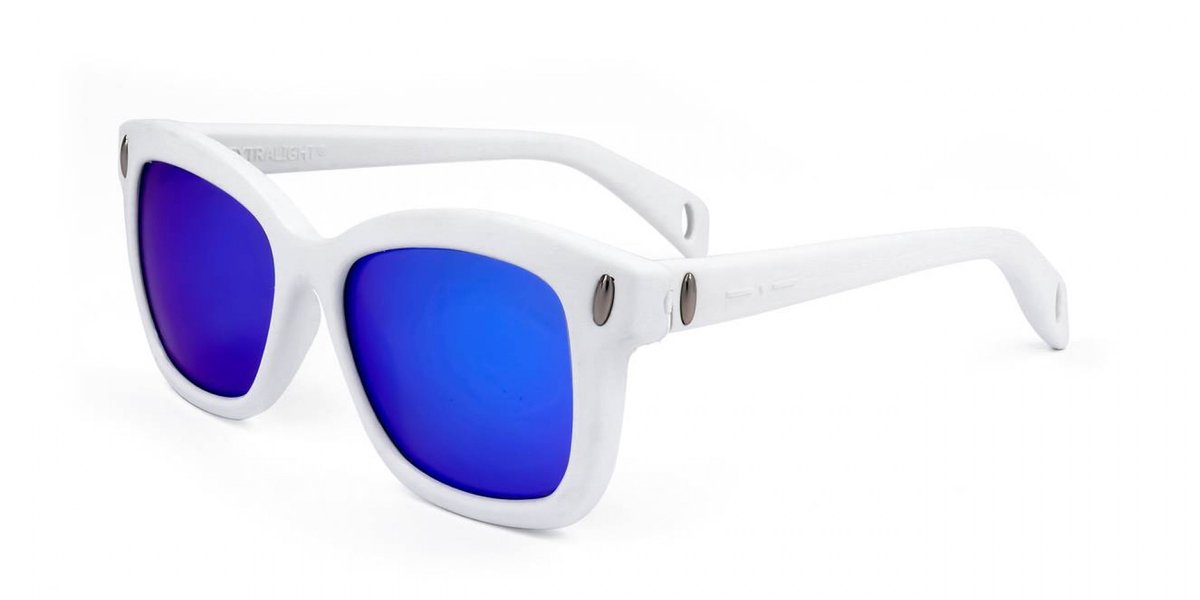 Italia Independent I I MOD. 011 ULTRA White 56/16/145 UNISEX Zonnebrillen
