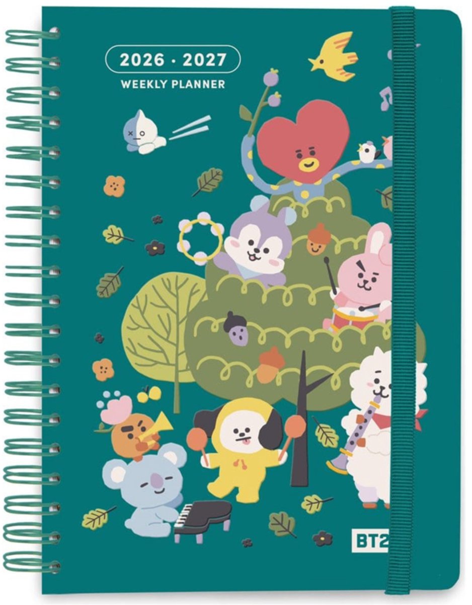 BT21 School Agenda 2026-2027 ( aug - juli )