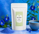 Blue Butterfly Pea poeder - Blue Matcha - Matcha Latte - Blauwe Vlindererwt - Blue Butterfly Pea Flower - Natuurlijke kleurstof - Cafeïnevrij - 50 gram