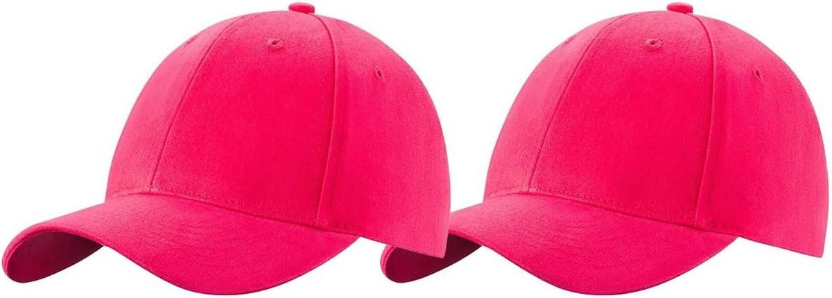 Kinder Baseball Cap - Zomer Hoed - Zon Bescherming - Set van twee - One Size - Blauw