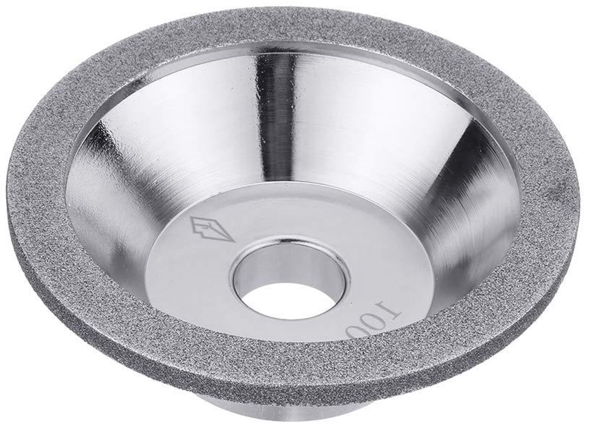 Diamant Slijpwiel - Slijpschijf - Metaal Slijpen - Hoge Slijpcapaciteit - 100mm - Grijs