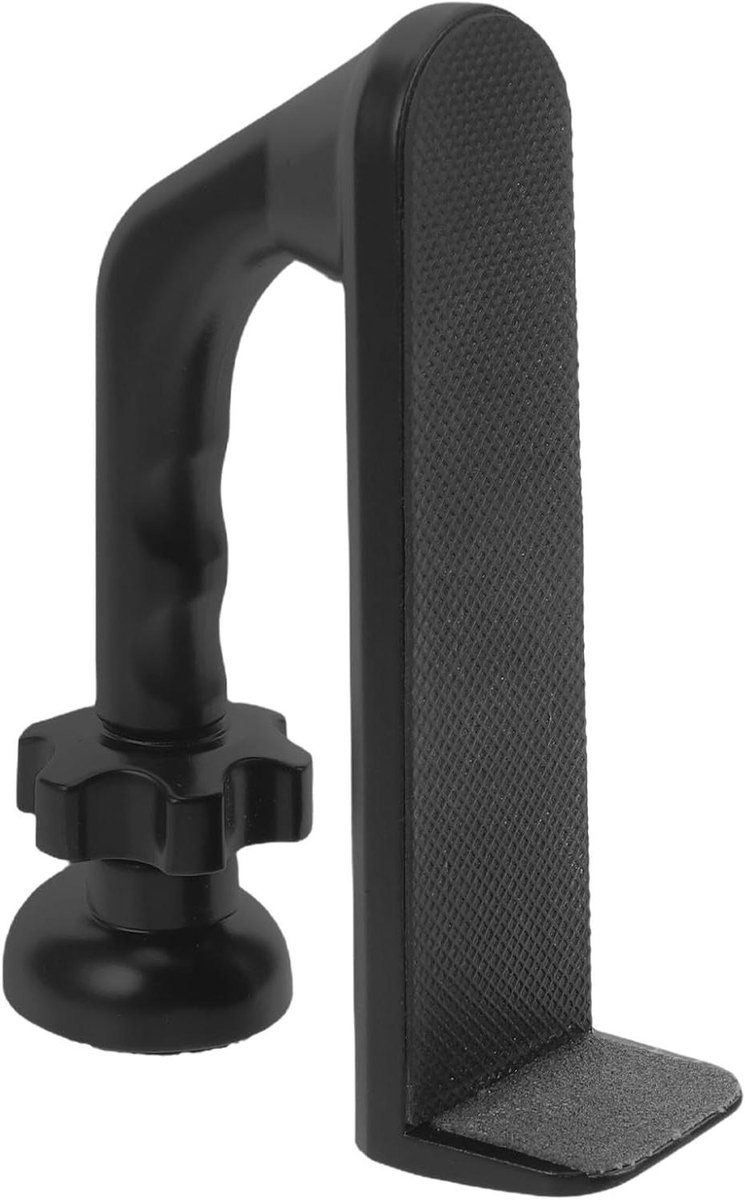 Draagbare Deurstopper - Reisbeveiliging - Extra Veiligheid - Geen Boren Nodig - 4.72 x 3.70 inch - Zwart