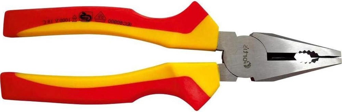 Combinatietang - Multitang - Kluswerkzaamheden - Geïsoleerd tot 1000V - 160 mm - Blauw