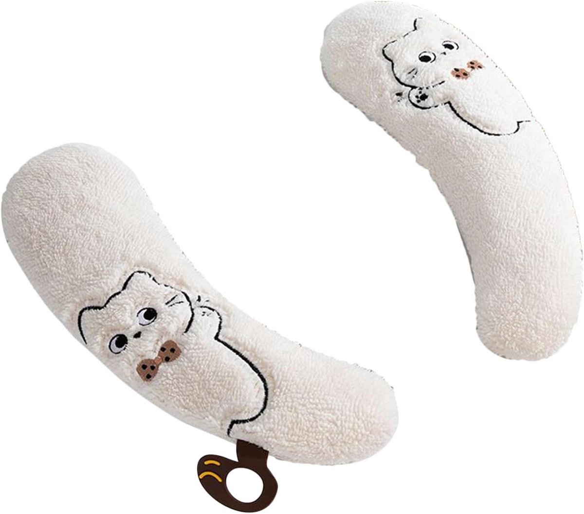 Toiletbrilhoes - Winter wc-bril - Extra comfort - Geïntegreerde handgreep - Universele pasvorm - Wit