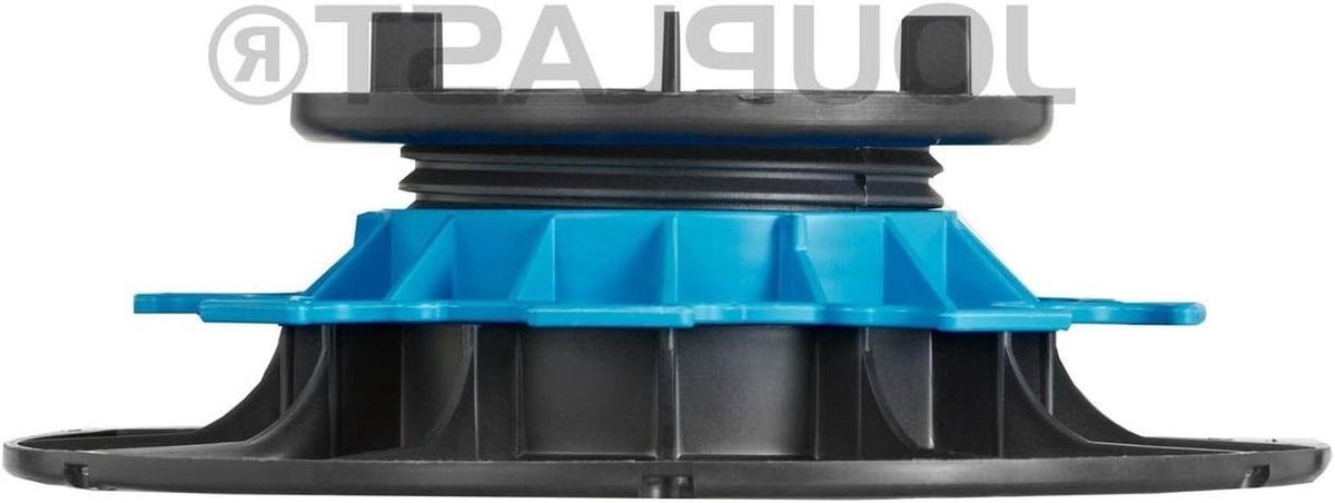 Verstelbare Tegeldragers - Terrasondersteuning - Terras Bouwen - In Hoogte Verstelbaar - 50-80 mm - Zwart Blauw