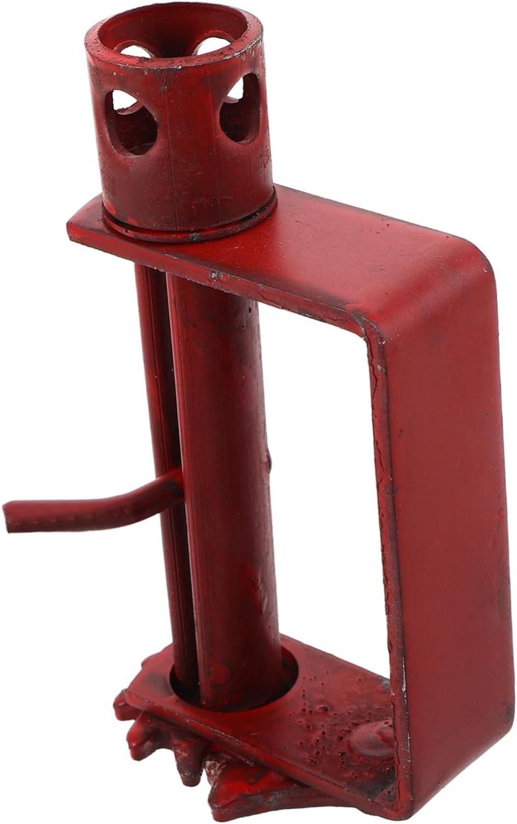 Touwtenspanner Handmatig - Kabelspanner Vrachtwagen - Lading Zekeren - Robuuste Stalen Constructie - 17.50X8.50X5.50CM - Rood