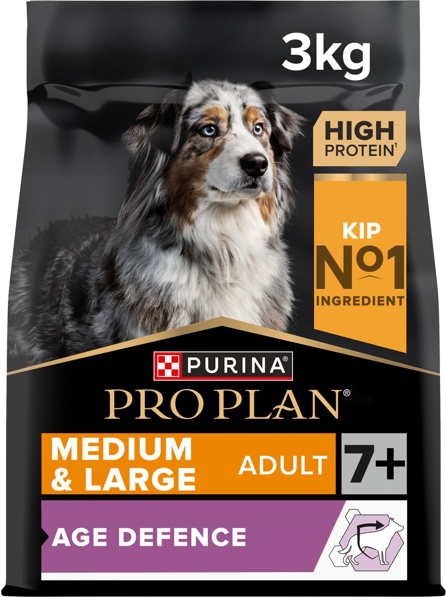 Pro Plan Pro Plan Dog Adult Senior Medium Large - Hondenvoer - 4 x Kip 3 kg