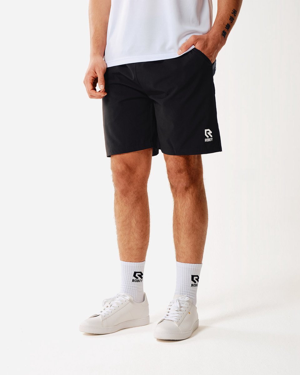 Robey Tennis Club Short - Zwart - 140