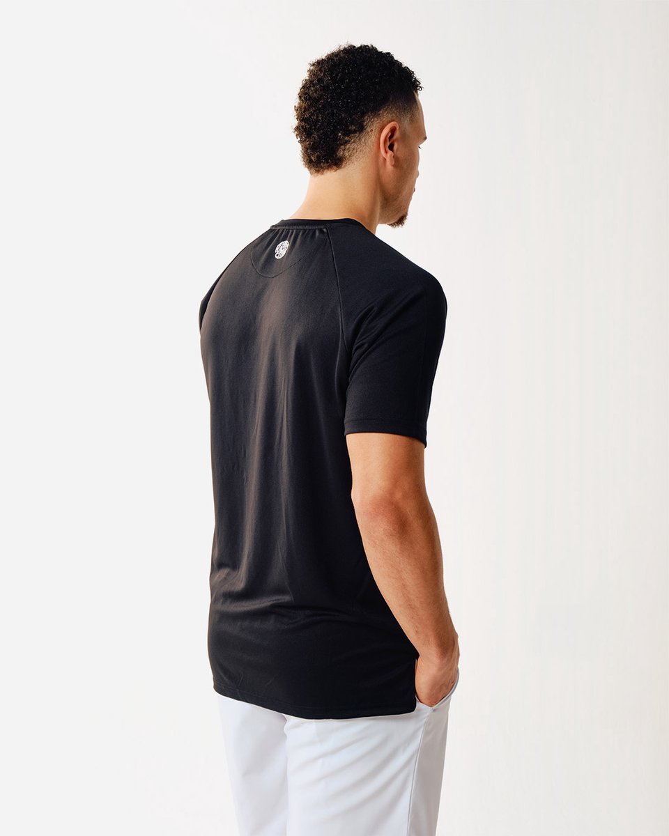 Robey Tennis Club Tee - Zwart - 128