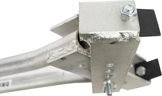 Stenen Trekker - Klinker Verwijderaar - Bestrating Leggen - Verstelbare Bekbreedte - 20-30 cm - Zilver — afbeelding 3