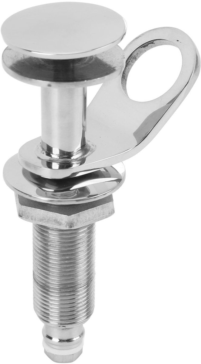 Allecto - Quick Release Mudguard Houder - Marine RVS - Eenvoudig Pop-Up Design - Voor Boten - Duurzaam en Betrouwbaar - Geschikt voor Watersport