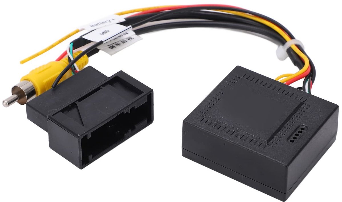 Store_8 - RGB naar AV Converter - Achteruitrijcamera Accessoire - 12V - Video Audio Adapter - Vervanging voor Magotan CC - Ideaal voor Achteruitrijden