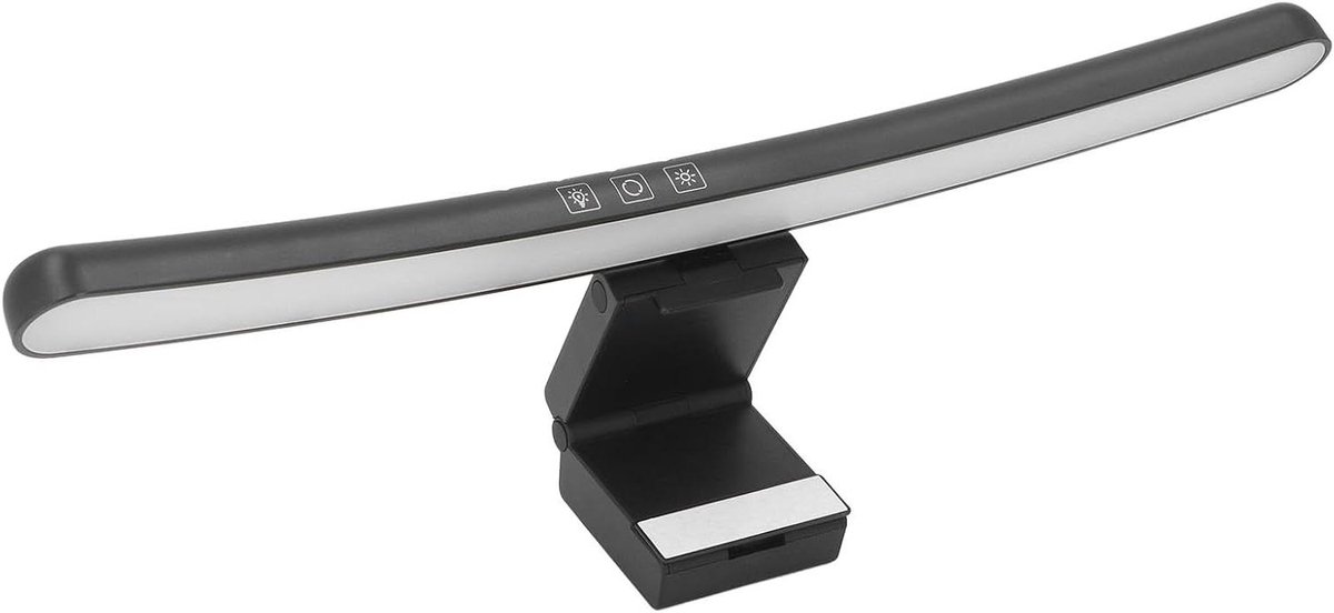 Monitor Lichtbalk - Schermlamp Computer - Oogcomfort Werk - Asymmetrisch Optisch Ontwerp - 398 cm - Zwart