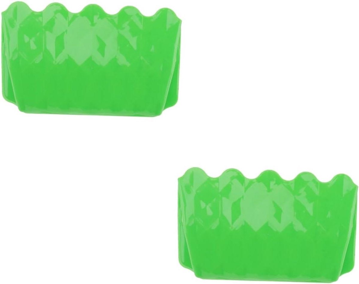 Hooi Dispenser - Voerbak Kleine Dieren - Voeding Buiten Kooien - Eenvoudige Installatie - 25 x 15.7 cm - Wit