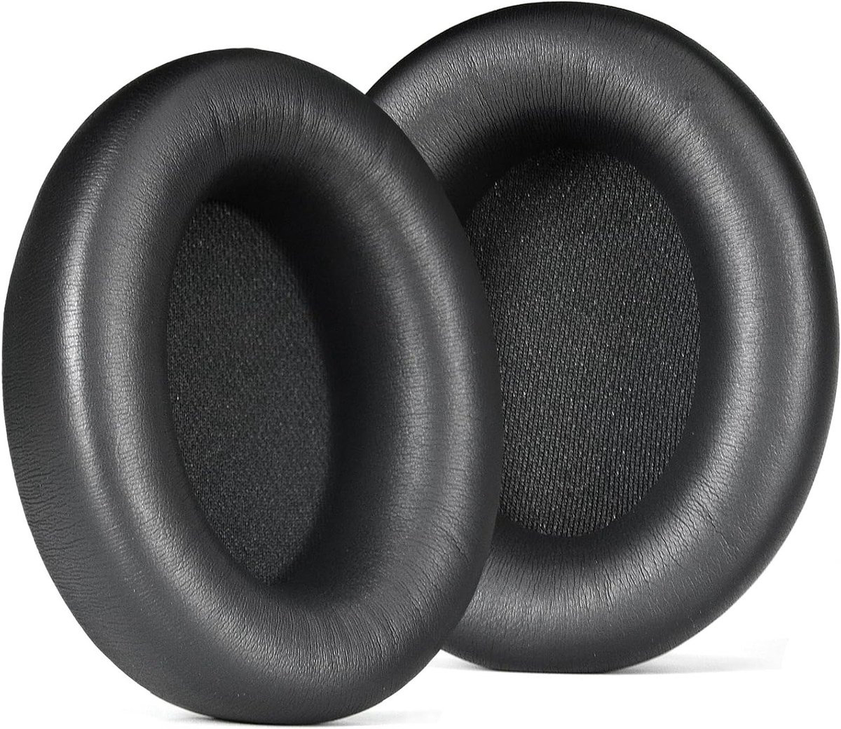 Comfortabele Earpads voor Draadloze Noise Cancelling Hoofdtelefoons - Hoogwaardige Zachte Leer en Hoogdichtheid Schuim (Zwart)