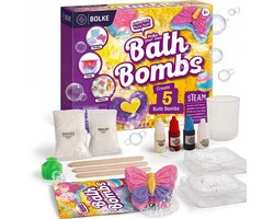 Bolke bombes de bain enfant - fabriquer des bombes de bain - fabriquer des bombes de bain pour enfants - moule/forme de bombe de bain - jouet éducatif