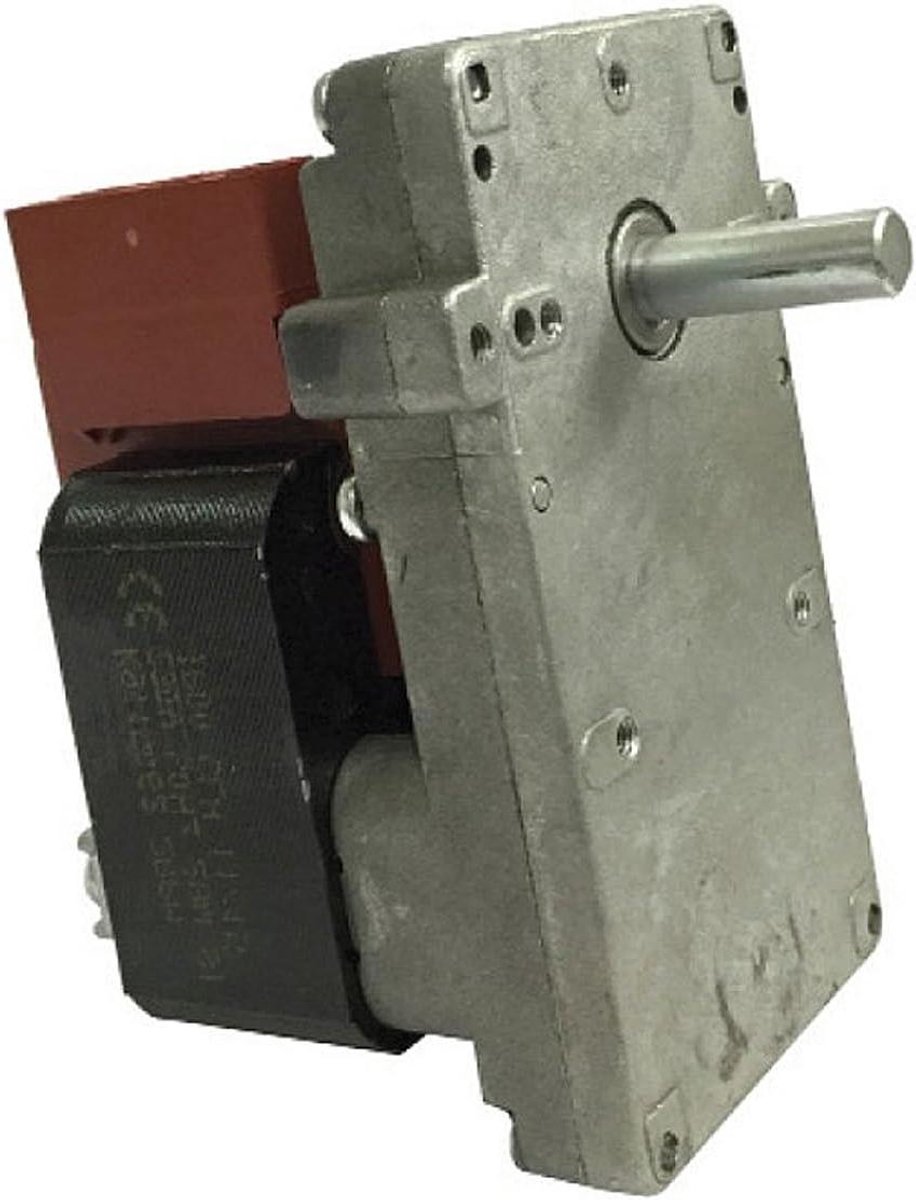 Pelletkachel Rotor - Motor As - Pellets Verplaatsen - Hoog Draaimoment - 40 mm - Zilver